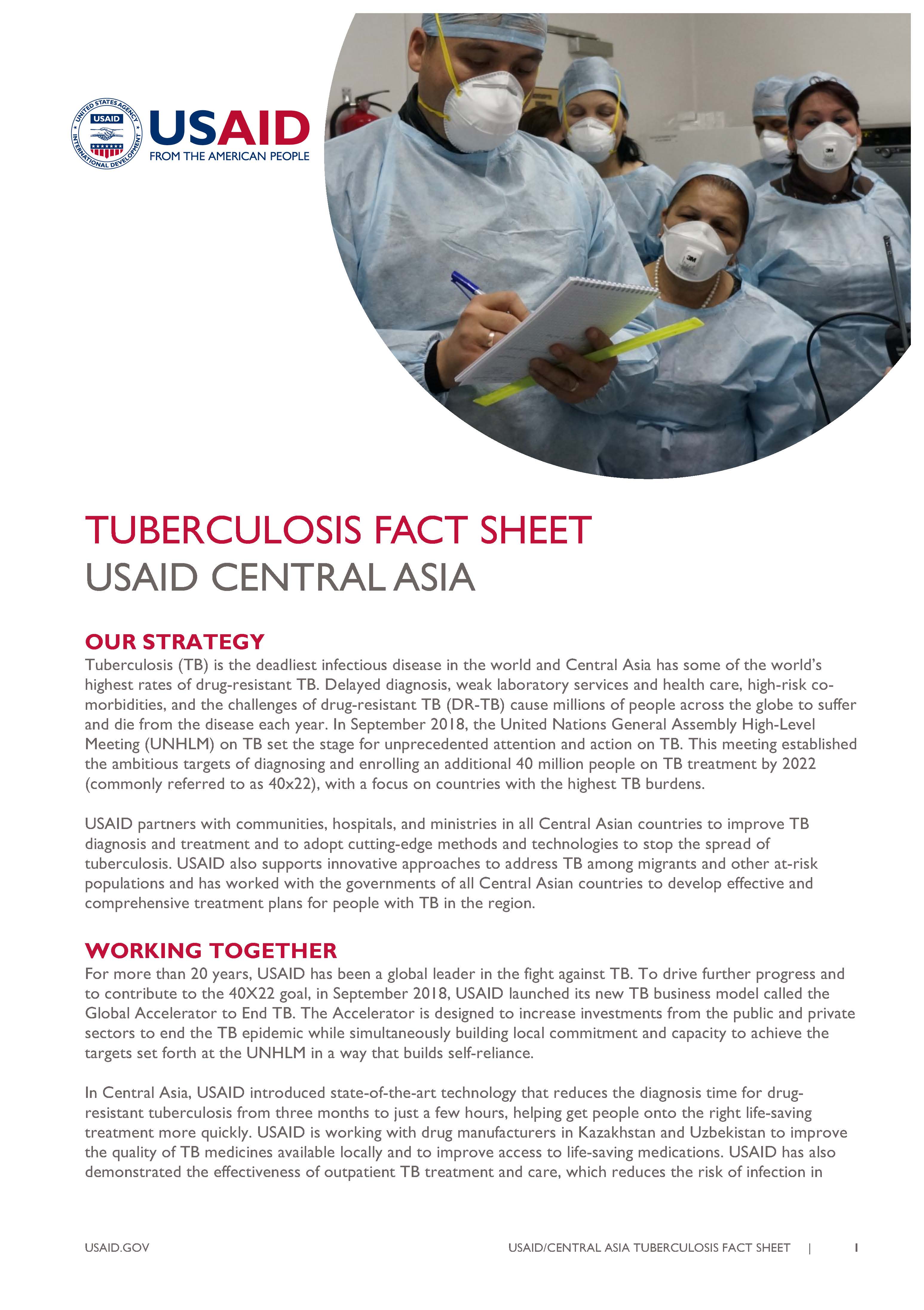 Tuberculosis Fact Sheet