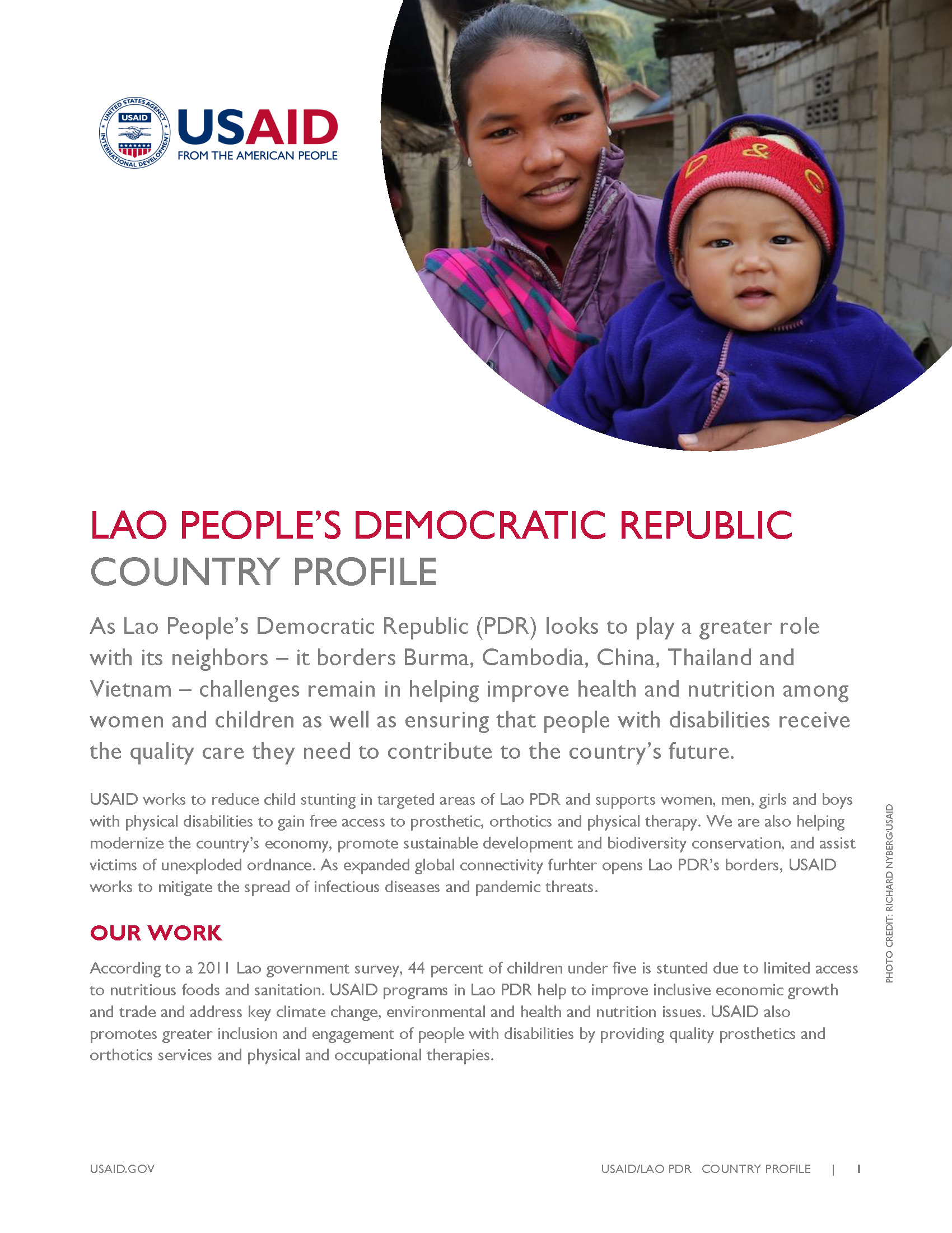 Laos Country Profile