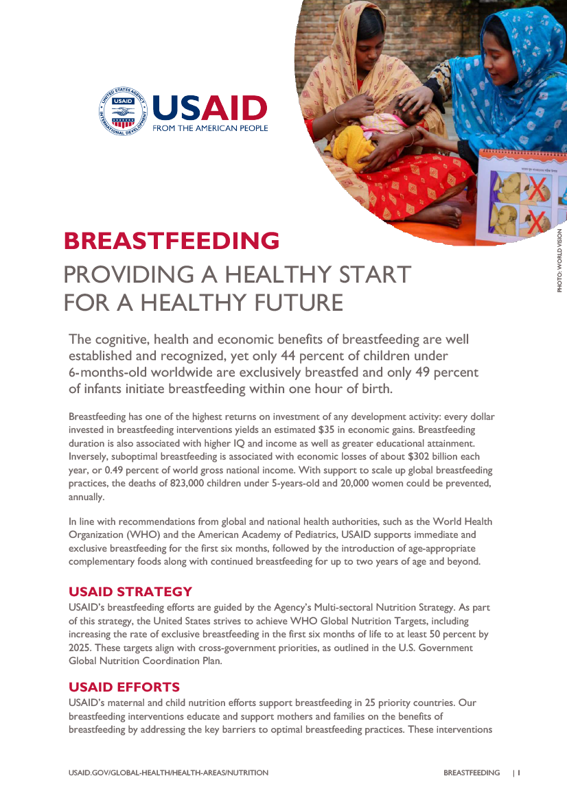 Breastfeeding Fact Sheet