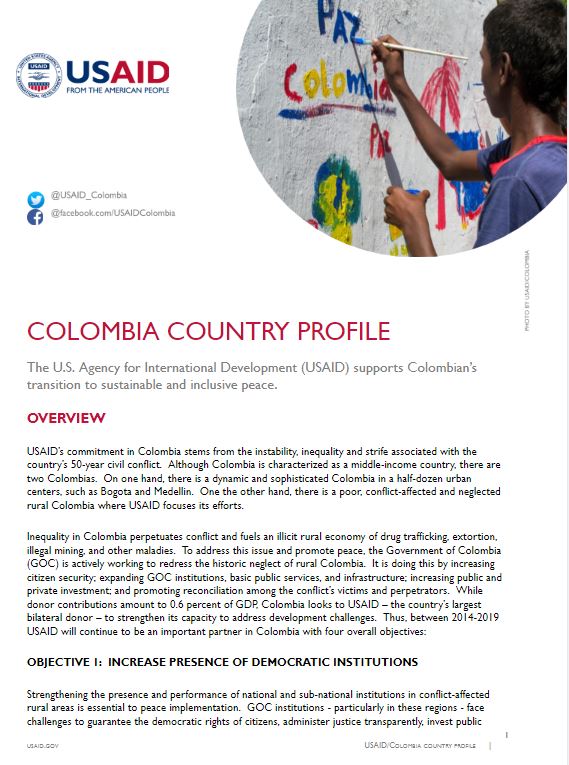 USAID/Colombia Program Overview