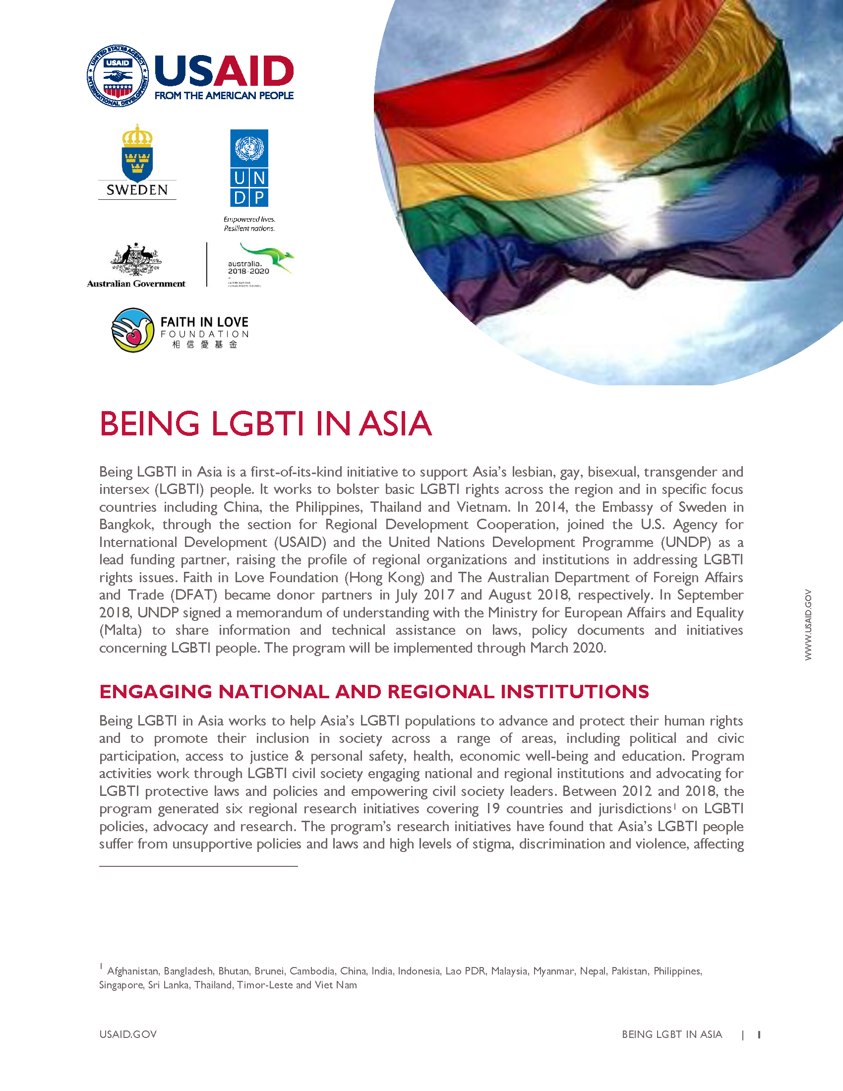 Being LGBTI in Asia