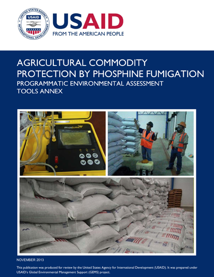 Fumigation PEA Tools Annexes