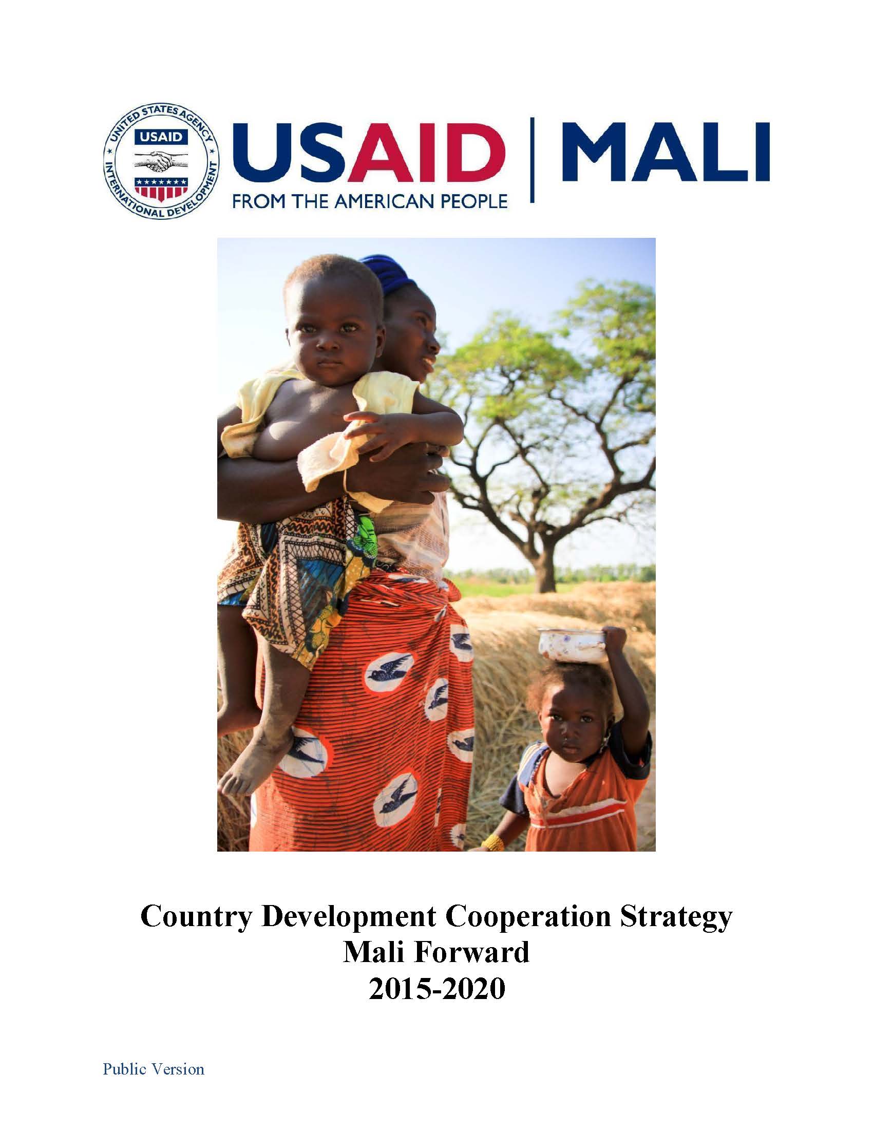 Mali Country Development Cooperation Strategy  2015-2020