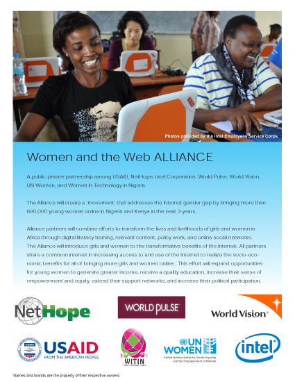 Women and the Web Alliance