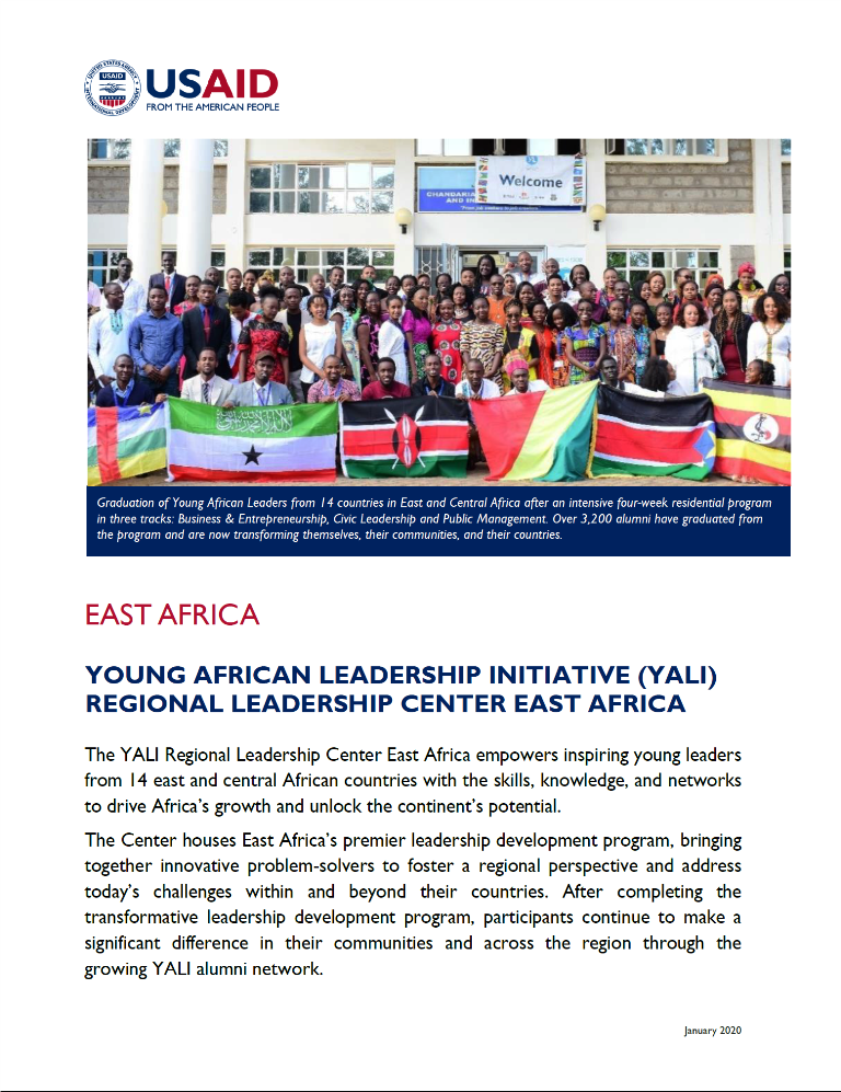 YALI fact sheet