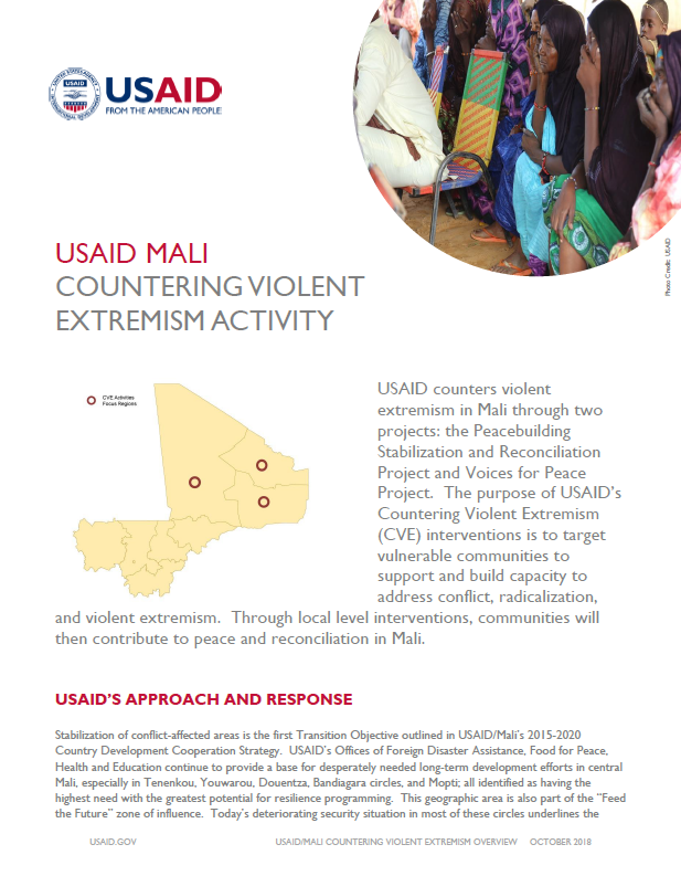 Countering Violent Extremism Program Overview 