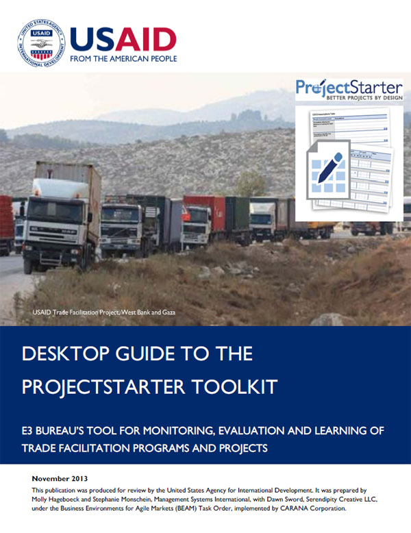 Desktop Guide to the Projectstarter Toolkit