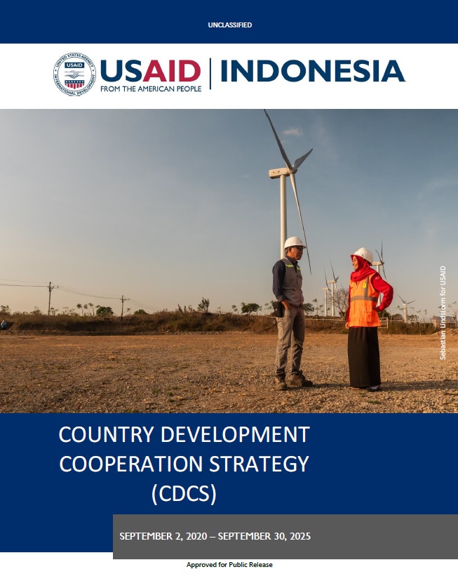 Country Development Cooperation Strategy (CDCS) - Indonesia, 2020-2025