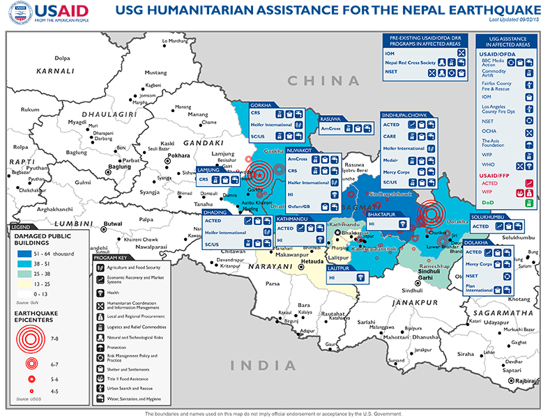 Nepal Map - 09-02-2015