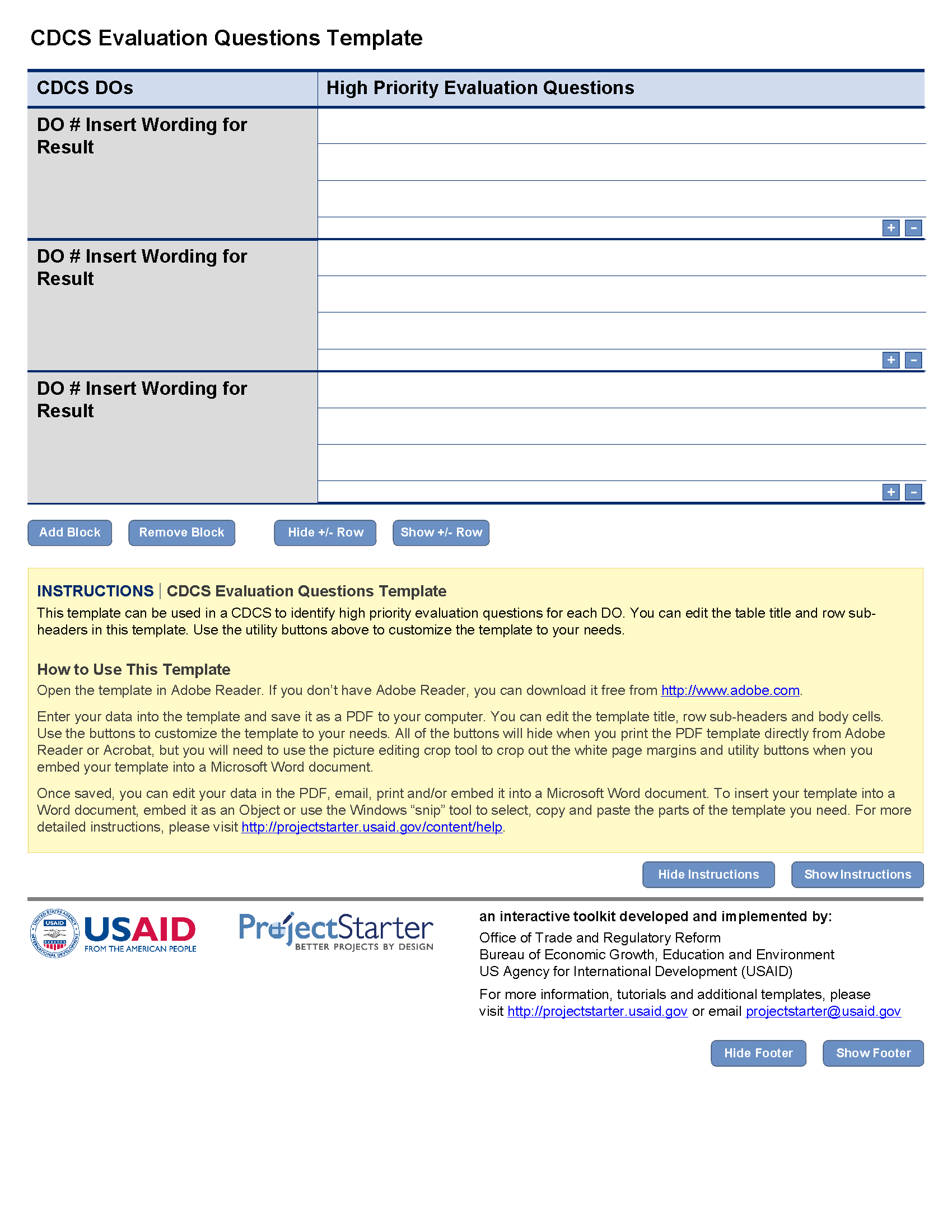 CDCS Evaluation Questions Template