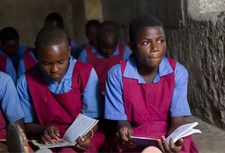 USAID invests in and promotes girls’ education in Malawi where drop-out rates for girls is very high due to societal issues such as early pregnancies.