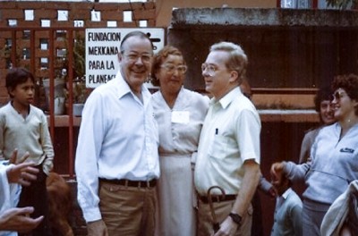 USAID Mexico Director Tom Donnelly and World Bank President Alden Clausen