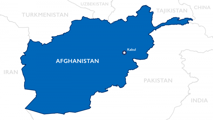 Map of Afghanistan