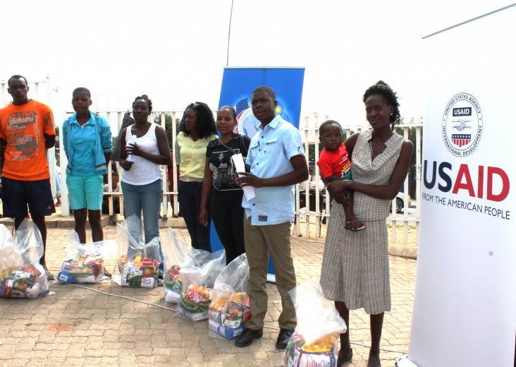 Former TB patients in Namibia