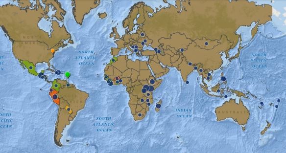 LS areas of operation map