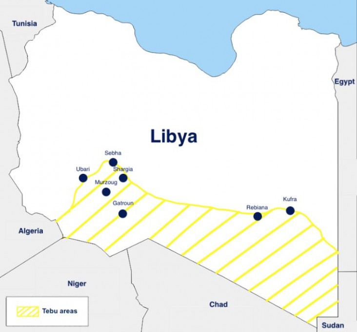 USAID and NDI distributed elementary-level Tudaga language textbooks to schools in seven municipalities in southern Libya.