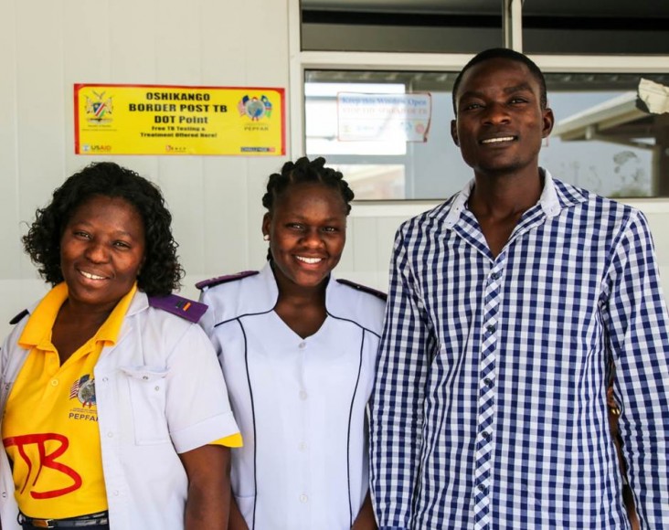 Health Care workers at TB clinic