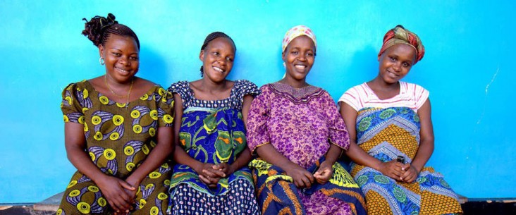 Photo of four women