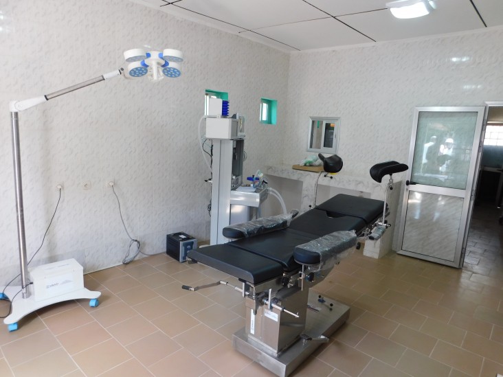 USAID renovated the maternity ward at the Mamou Regional Hospital.