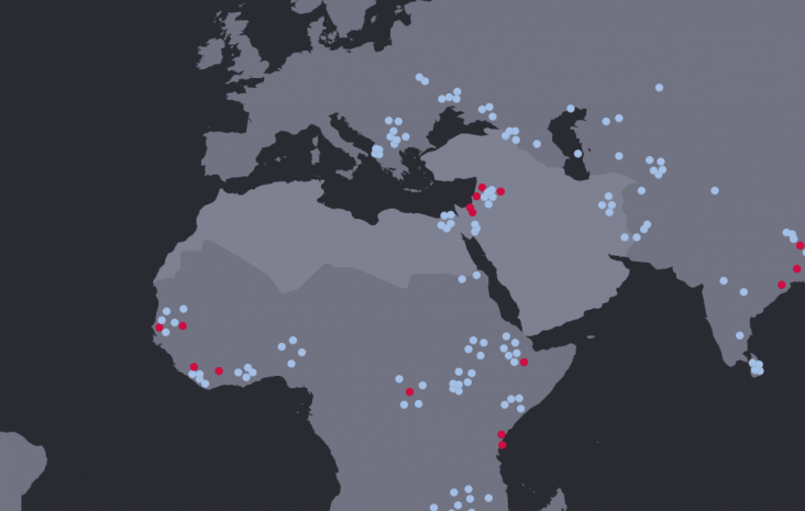 Find out more about our work in the Middle East by visiting our interactive map.