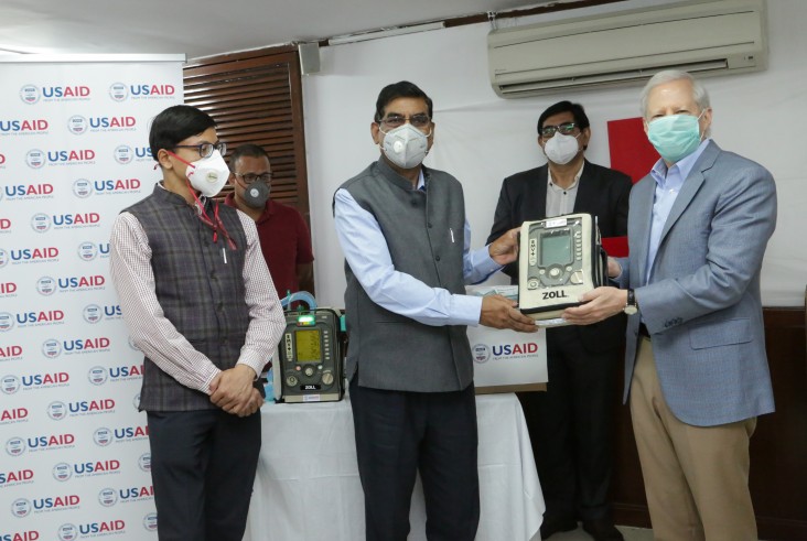 The United States Provides Ventilators to India to Battle COVID-19