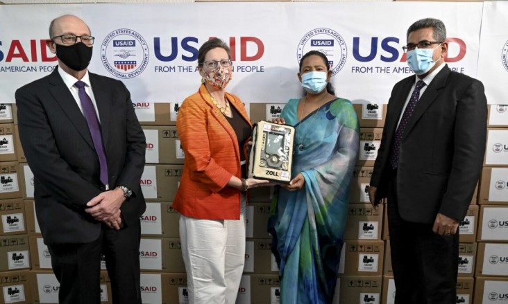 USAID donates ventilators to Sri Lanka's Ministry of Health