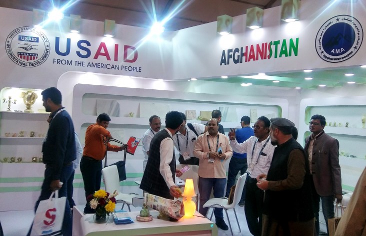 Afghanistan Markets Marble at Major Indian Trade Show