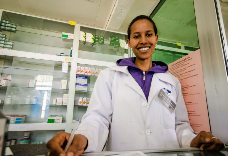 Through capacity building efforts of USAID, the pharmacy practice in Ethiopia is shifting from being commodity-centred to patient-centred. This has empowered pharmacists to be active members of the healthcare team and contribute to better health outcomes.