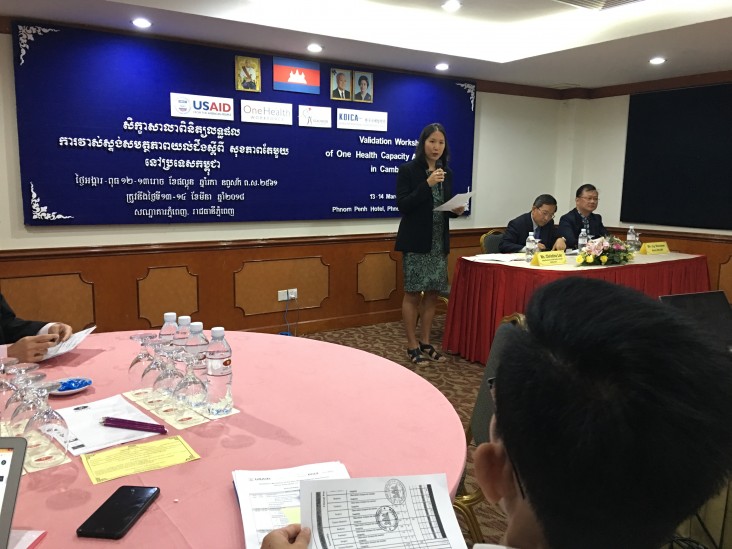 Validation Workshop for Cambodia One Health Capacity Assessment