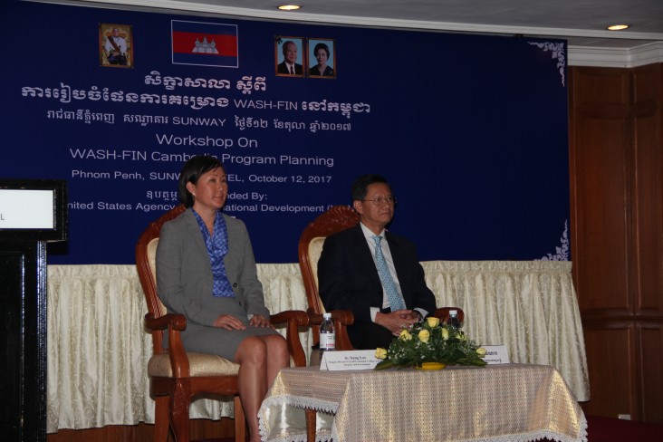 Remarks by Dr. Sang Lee, Food Security & Environment Team, USAID Cambodia, WASH-FIN/Cambodia Program Planning Workshop