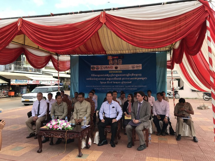 Remarks by Mr. Carlos Lamadrid, Acting Deputy Mission Director, USAID/Cambodia, Pursat Fishway Opening Event