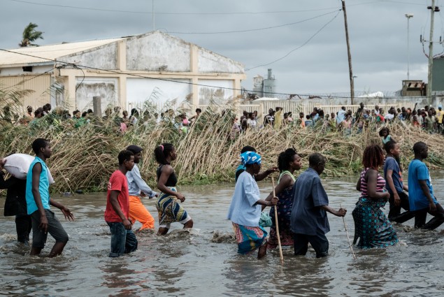 Five days after tropical cyclone Idai cut a swathe through Mozambique, Zimbabwe and Malawi, the confirmed death toll stood at more than 300 and hundreds of thousands of lives were at risk, officials said. Photo by Yasuyoshi CHIBA / AFP