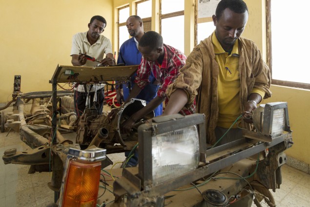 Pastoralists Learn Automotive Mechanics