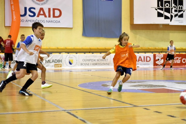 USAID project to bring children and communities in Bosnia and Herzegovina together through sports