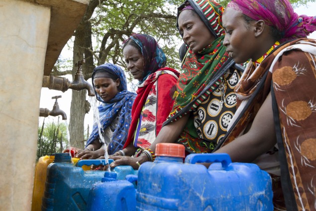 Rehabilitated Water Point in Dhas