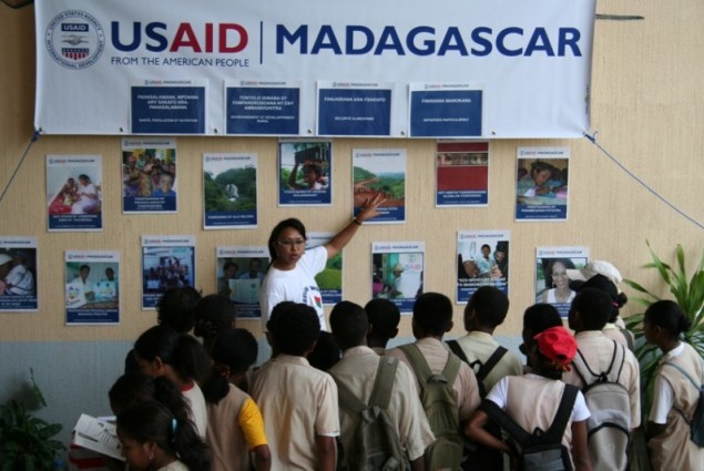 American Week USAID booth