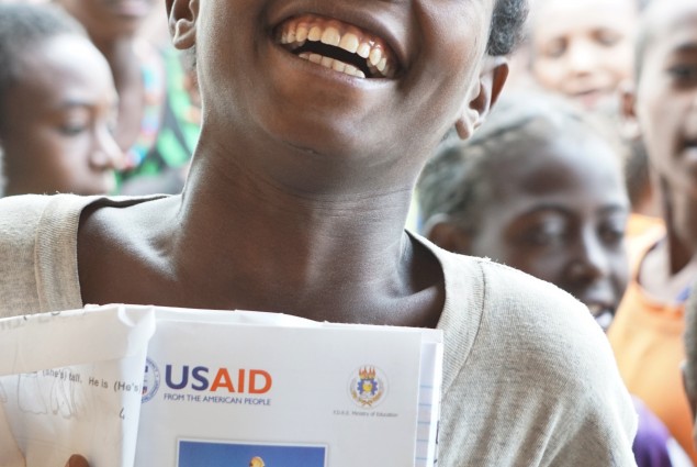 In December 2016, USAID completed the printing and delivery of critical scholastic materials for an estimated 2.8 million boys and girls throughout Ethiopia. USAID’s efforts were aimed at protecting vulnerable children’s right to education, following one of the worst droughts in Ethiopia in more than 50 years.