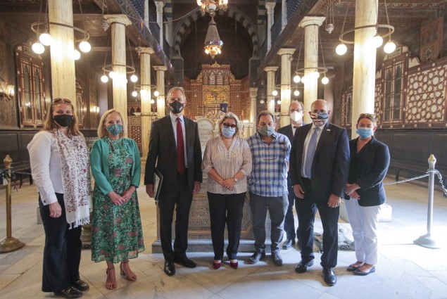 Acting Administrator Barsa visited Ben Ezra Synagogue, Cairo’s oldest synagogue. USAID lowered groundwater at this site to protect its foundation. USAID’s preservation efforts boost tourism income and create jobs for Egyptians--all while maintaining the country’s cultural heritage.