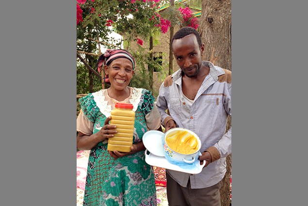 Thanks to the agriculture program, Morshida is now one of the area’s premier honey producers.  Her biggest accomplishment? Givin