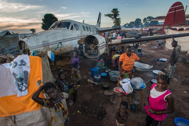 In early 2014, approximately 70,000 people flocked to M’Poko International Airport in CAR in search of shelter from violence.