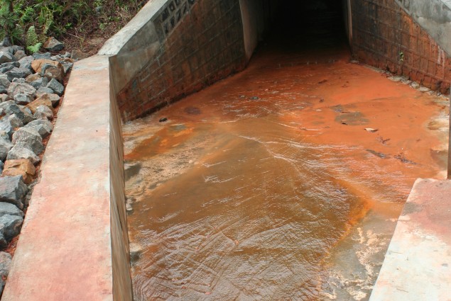 A view of the dam