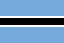 Botswana Country Flag