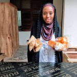 Ummi with cassava crisps