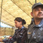 Deputy Superintendent of Police Samir Chandra Kharel and his team quickly mobilized when the earthquake hit Nepal.