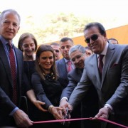 Ribbon cutting at Ain Shams University Career Center