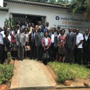 Members of the One Health Workforce stands for a family picture. 