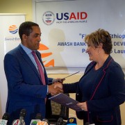 Image of USAID and Awash Bank DCA partnership in Ethiopia