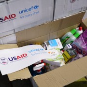 USAID supported hygenic kits 