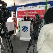 USAID Mission Director delivers remarks at the Emerging Farmers Partnership launch 