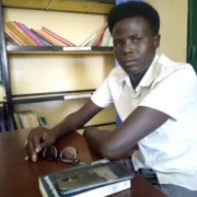 Mahamat Brahim, a student in Bol, studies for final exams in the newly rehabilitated library.